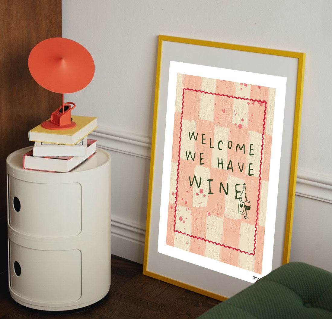 Welcome we have a wine