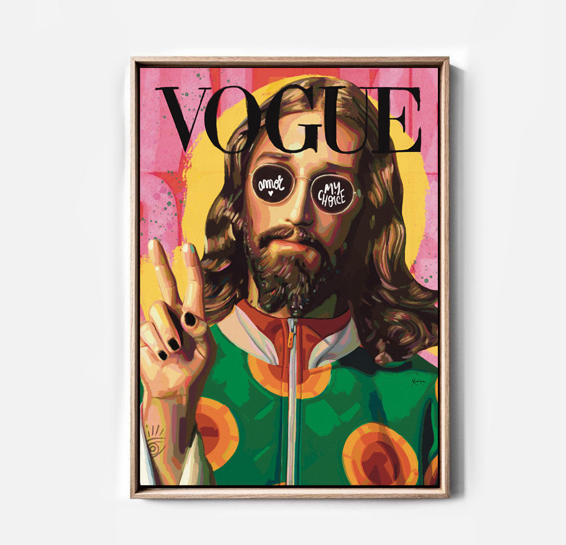 TELA COOL JESUS 50x70cm