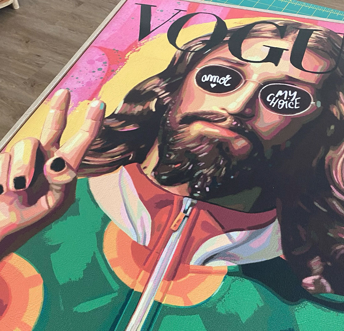 TELA COOL JESUS 50x70cm