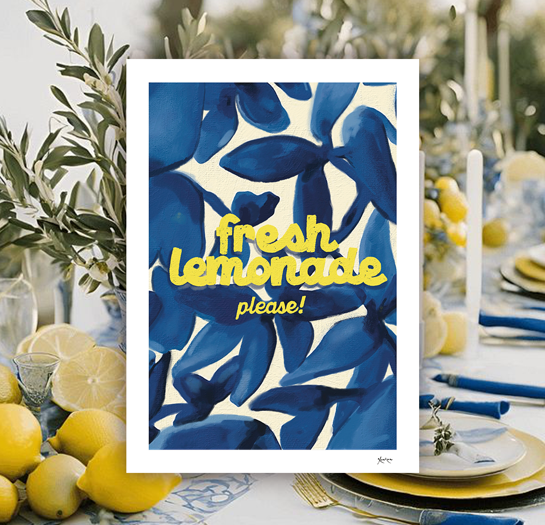 FRESH LIMONADE PLEASE!