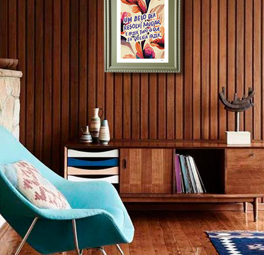 Rita Lee quote illustration print